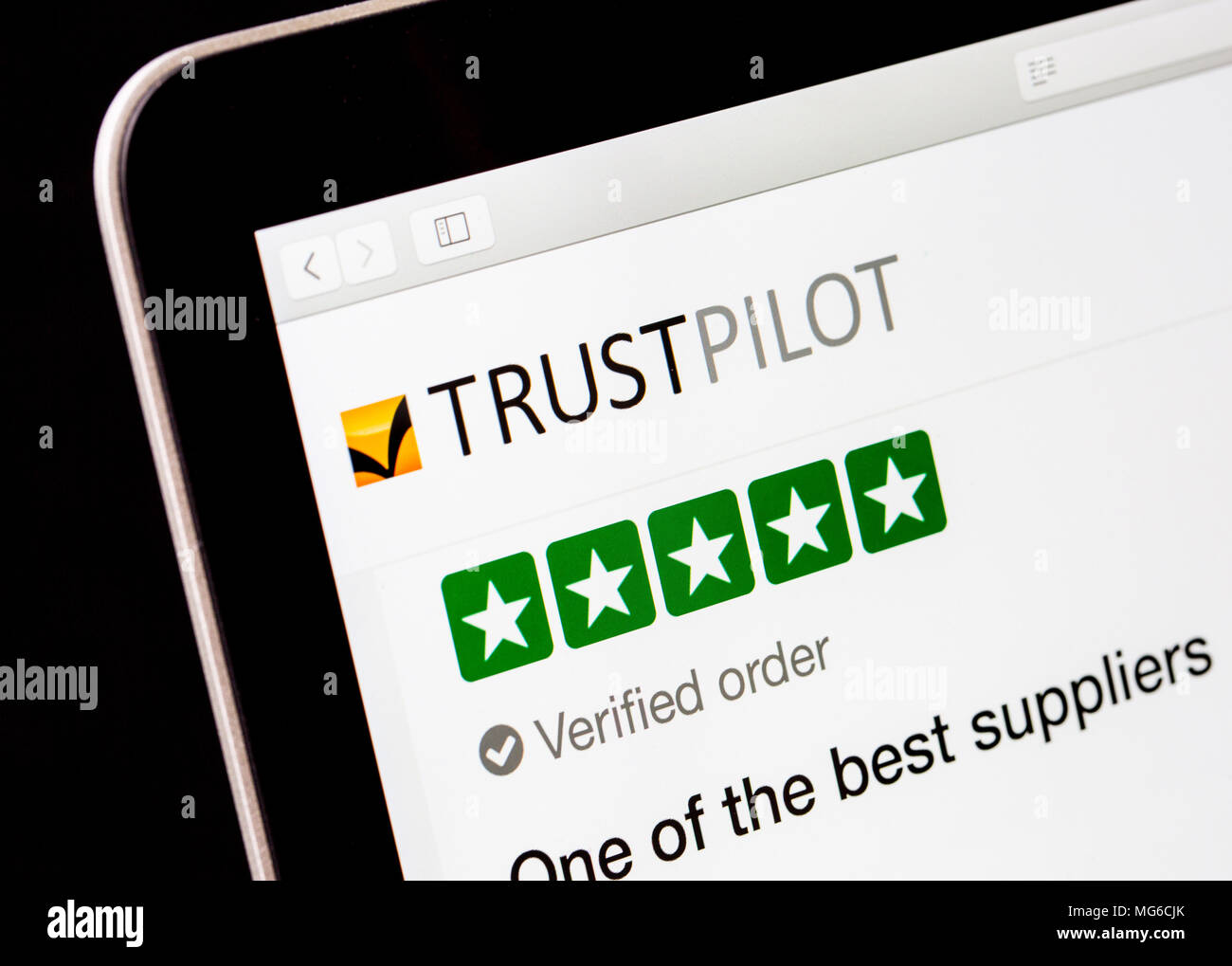 Trustpilot online review hires stock photography and images Alamy