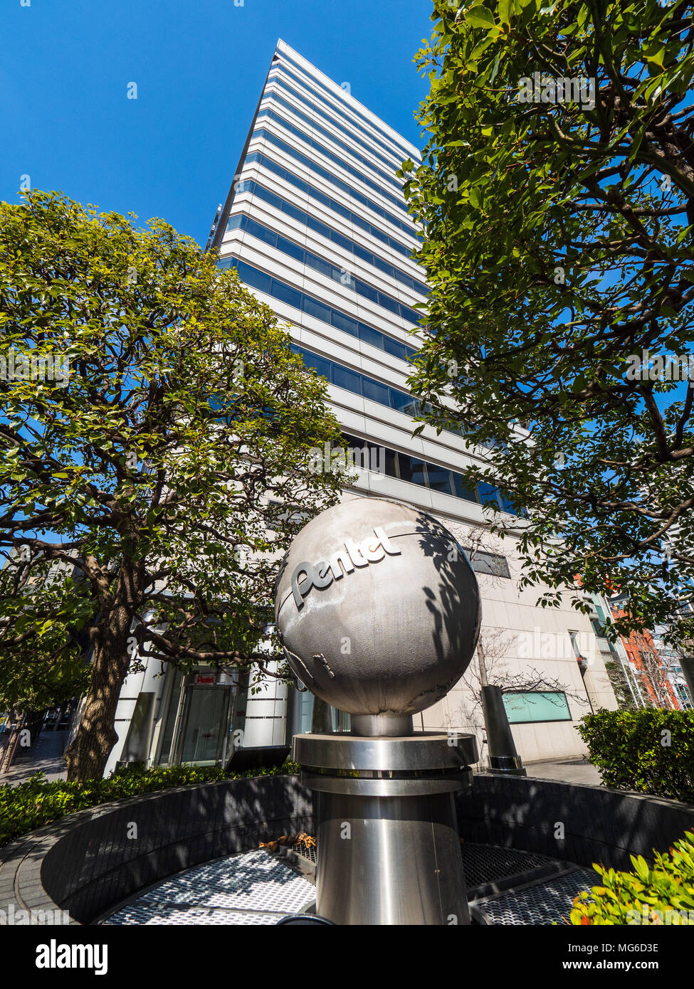 Pentel Corporation HQ Headquarters / Head Office in Chuo in central Tokyo Japan Stock Photo