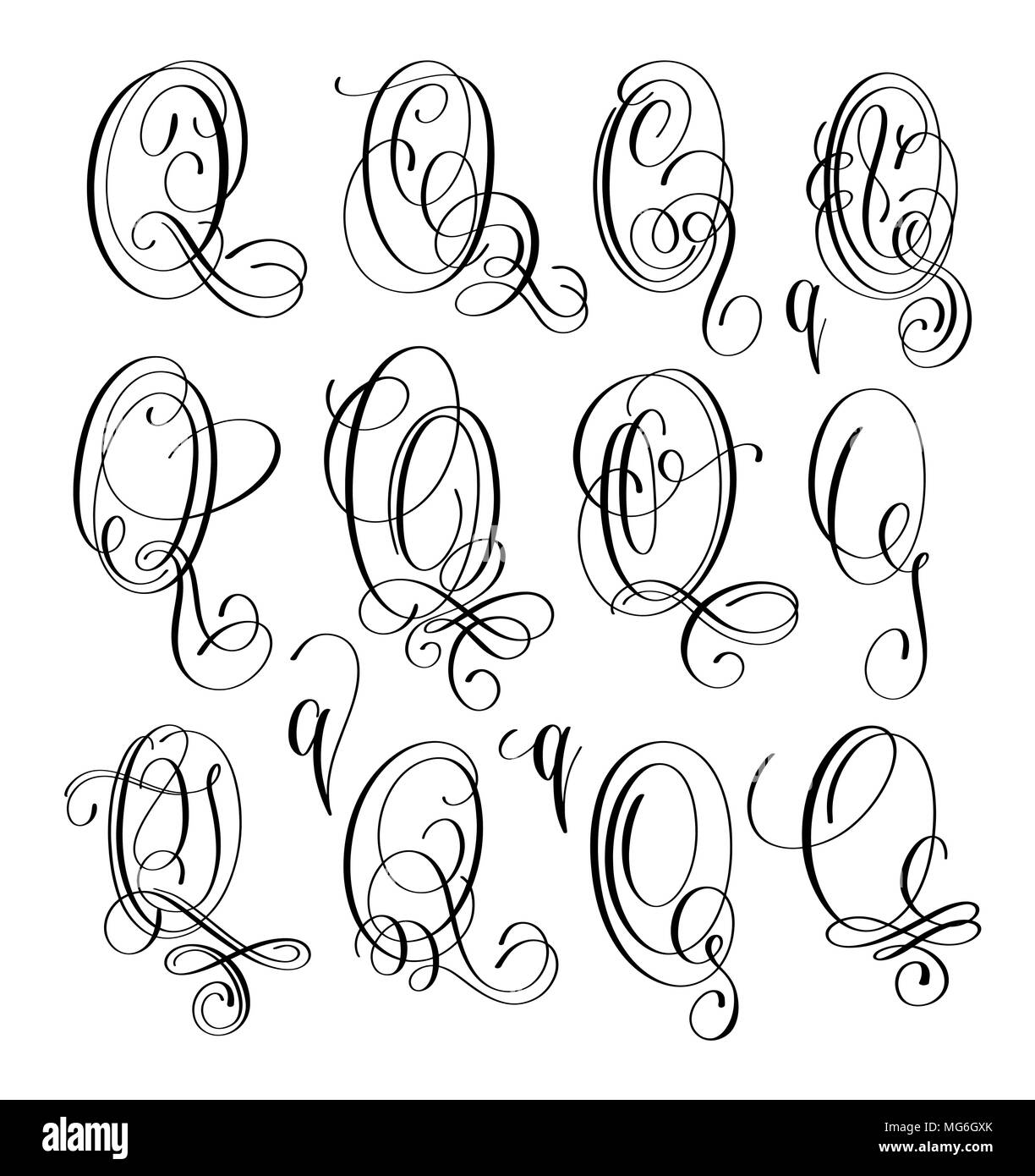 Cursive Q