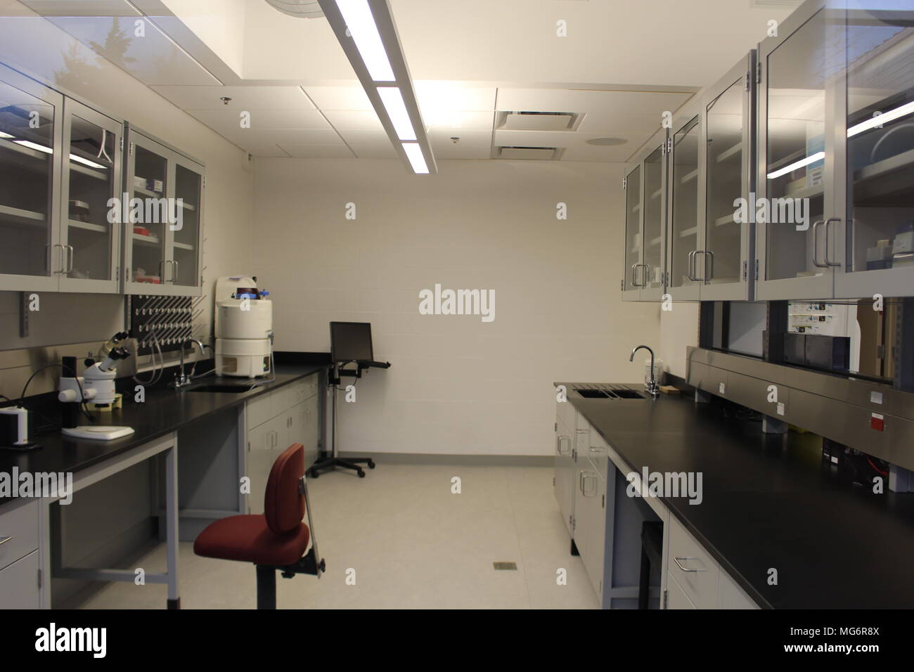 student class room science lab Stock Photo Alamy