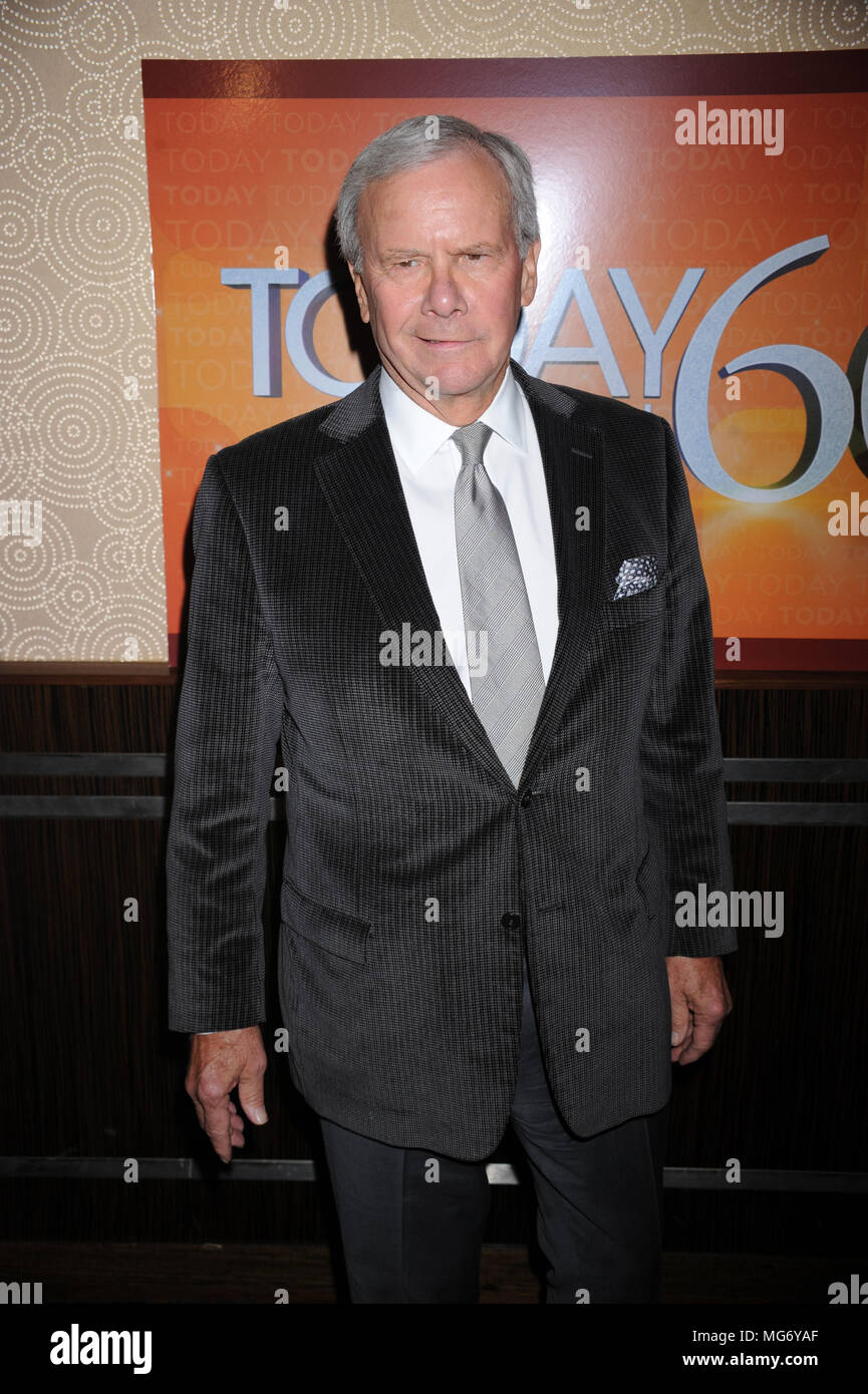 NEW YORK, NY - JANUARY 12: Tom Brokaw attends the &lsquo;TODAY&rsquo; Show 60th