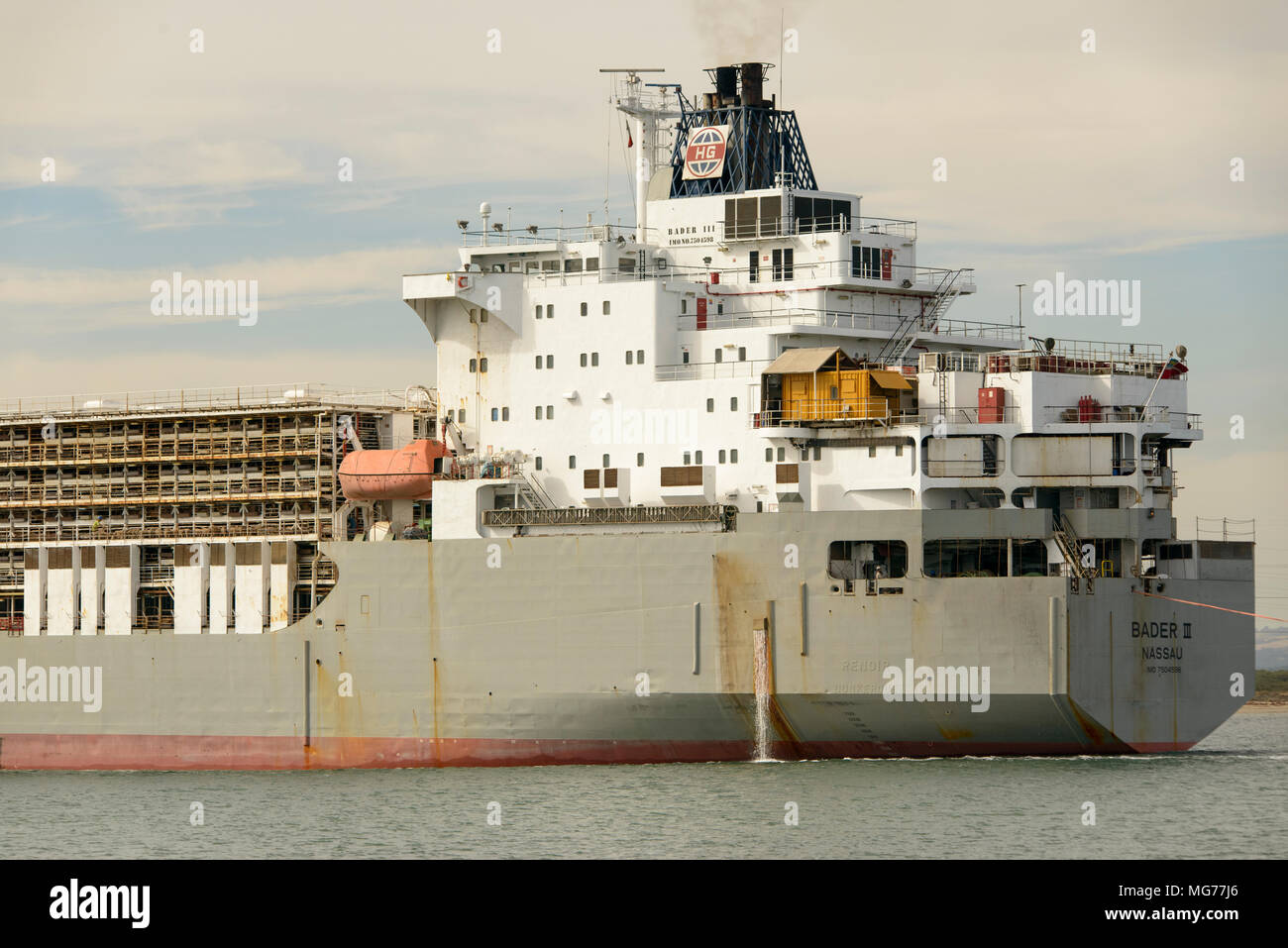 Port Adelaide, Australia 28th April 2018. The controversial Livestock ...
