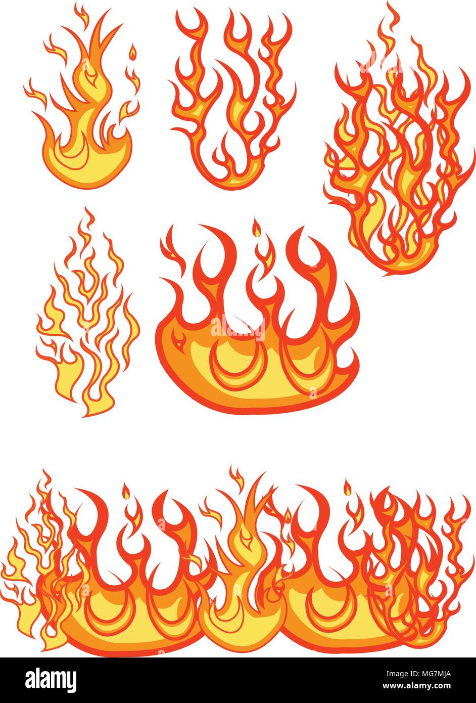 Drawing & Illustration Digital Flame SVG/ Fire SVG/ Fire Clipart ...