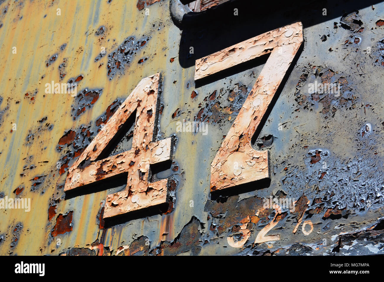 Steam Locomotive Number Plate High Resolution Stock Photography and ...