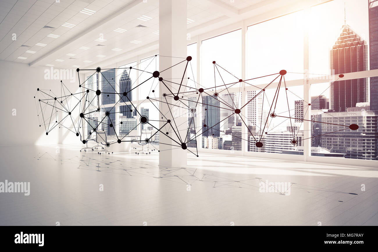 Networking and wireless connection as concept for effective mode Stock ...