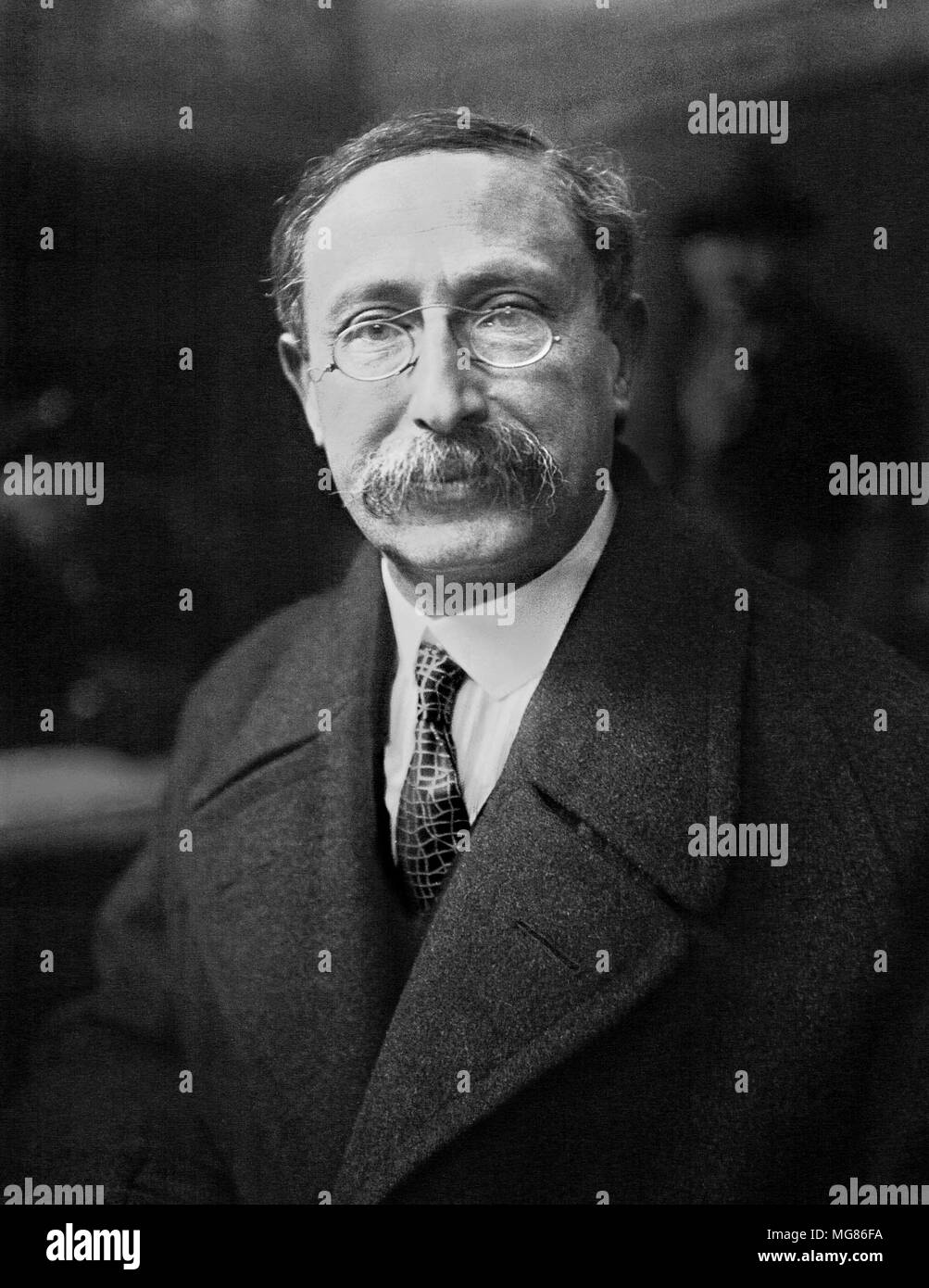 André Léon Blum (1872 – 1950) French politician, identified with the moderate left, and three times Prime Minister of France Stock Photo