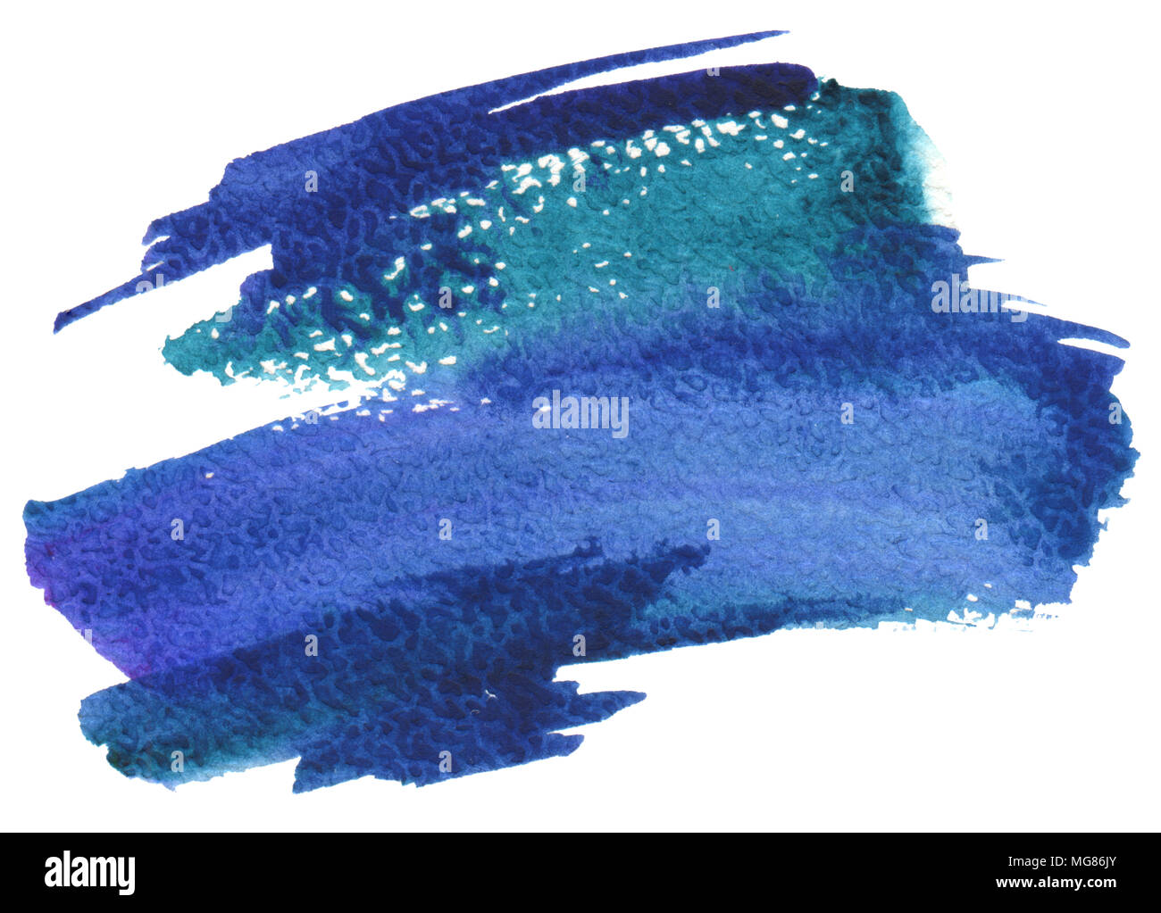 Abstract watercolor brush strokes painted background. Texture paper Stock  Photo - Alamy
