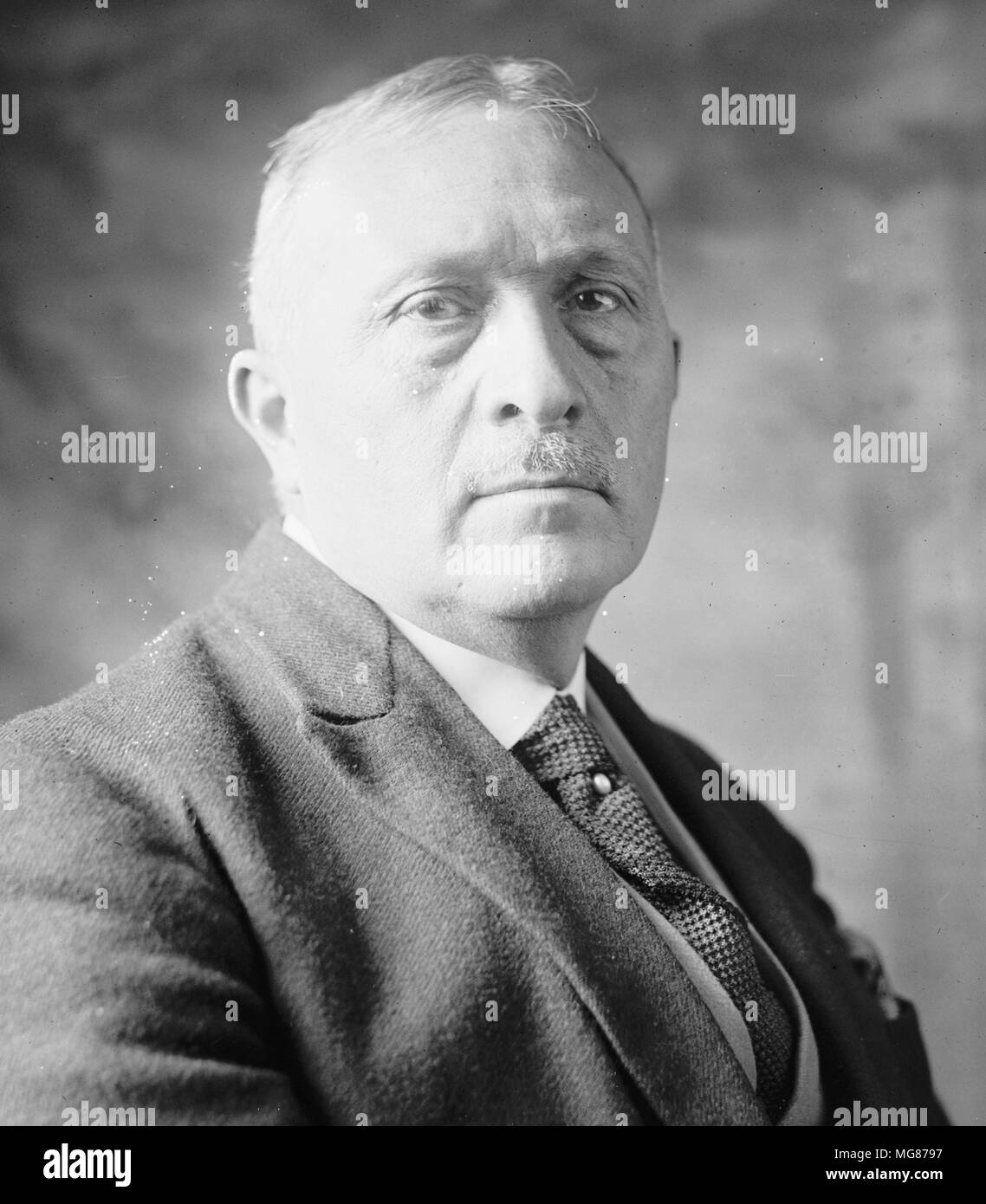 Jean Raphael Adrien René Viviani (1863-1925), Prime Minister of France for the first year of World War I Stock Photo
