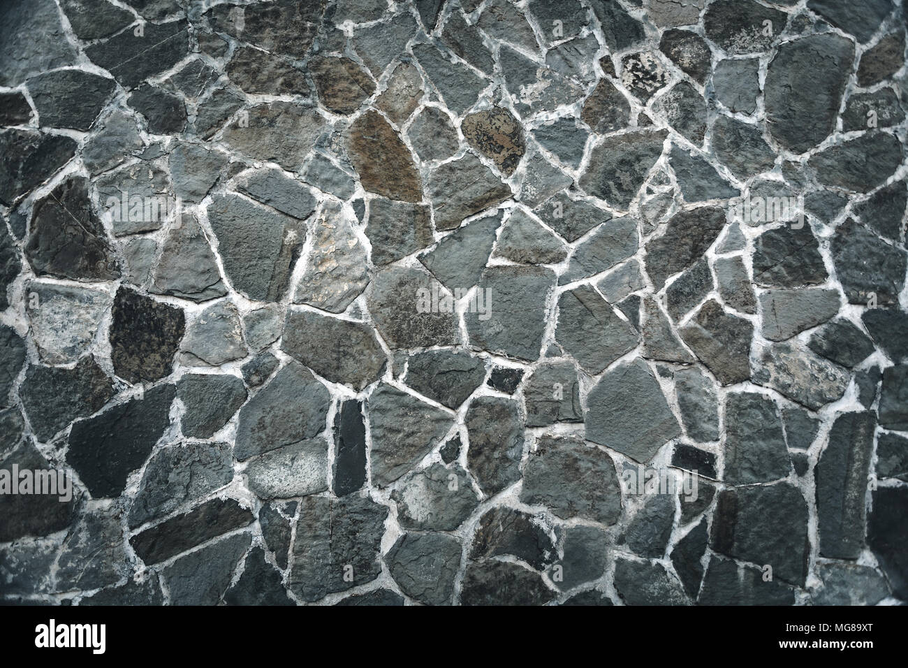 Stone Wall Background Gray Brick Fence Outdoors Conctruction