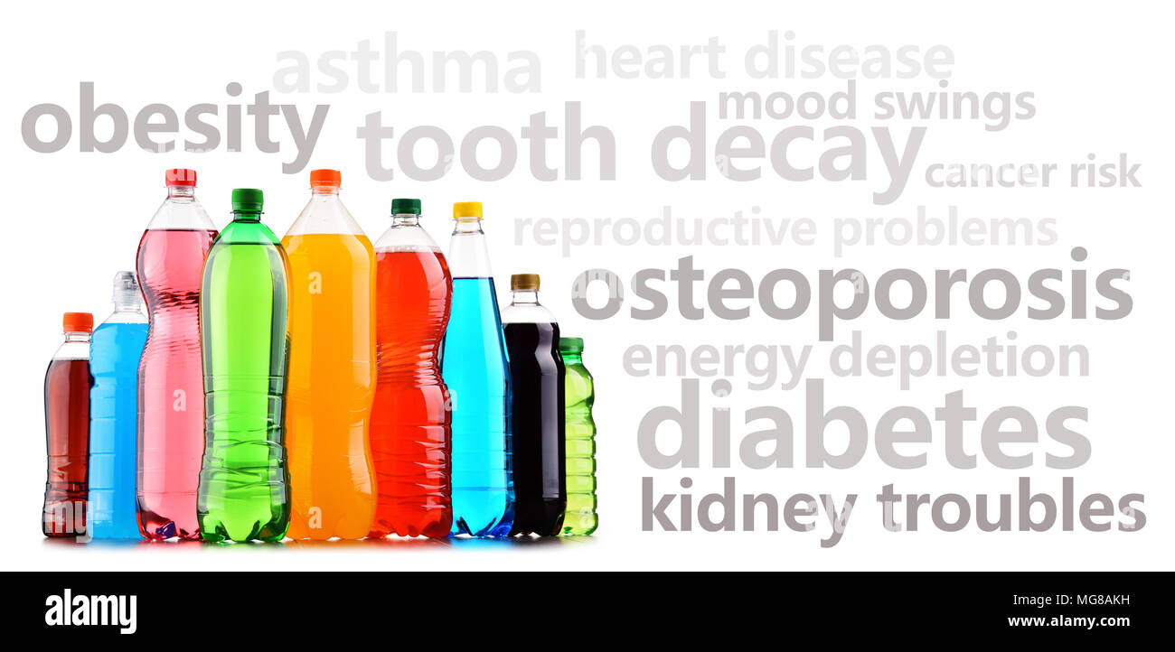 Warning against the dangerous effects of soft drinks on human health