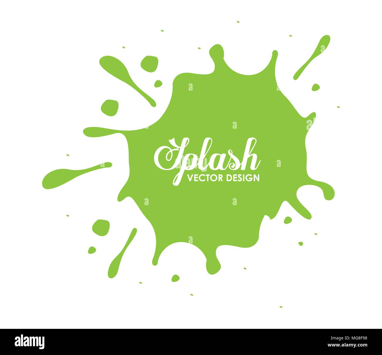 Splah Design splash concept design, vector illustration eps10 graphic Stock Vector ...