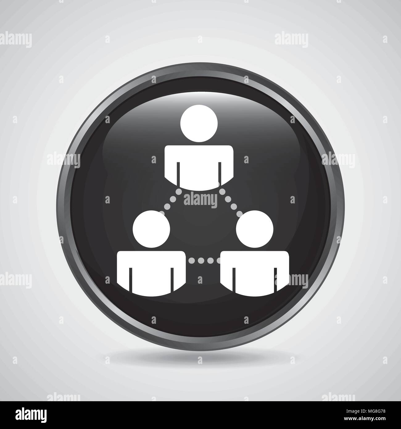 collaborative teamwork design, vector illustration eps10 graphic Stock Vector