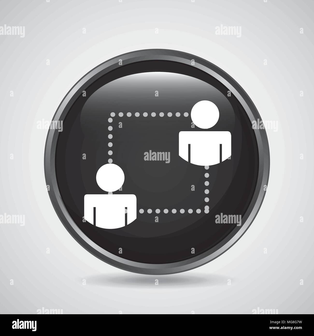 collaborative teamwork design, vector illustration eps10 graphic Stock Vector