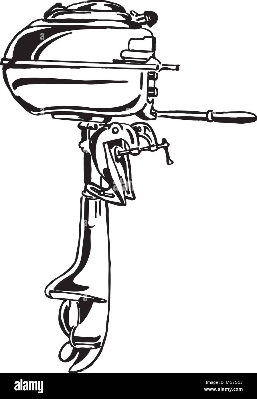 Vintage outboard motor hires stock photography and images Alamy