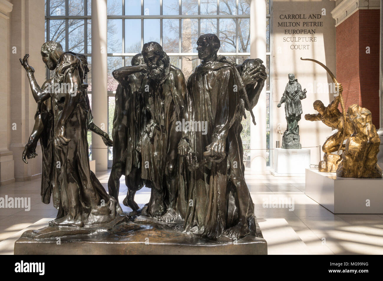 European Sculpture Court at the Metropolitan Museum of Art, NYC Stock Photo Alamy