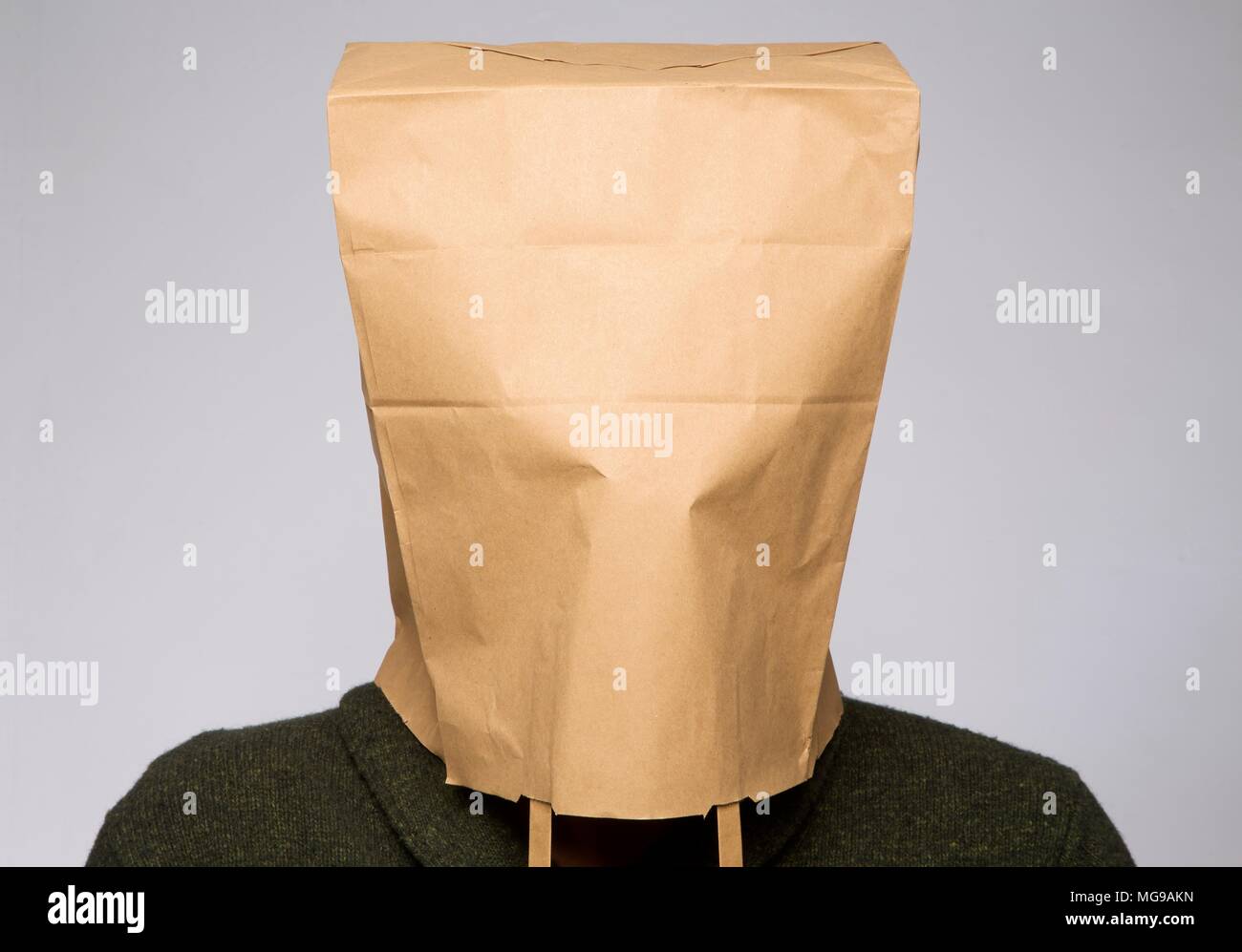 807 Brown Paper Bag On Head Images, Stock Photos, 3D objects, & Vectors