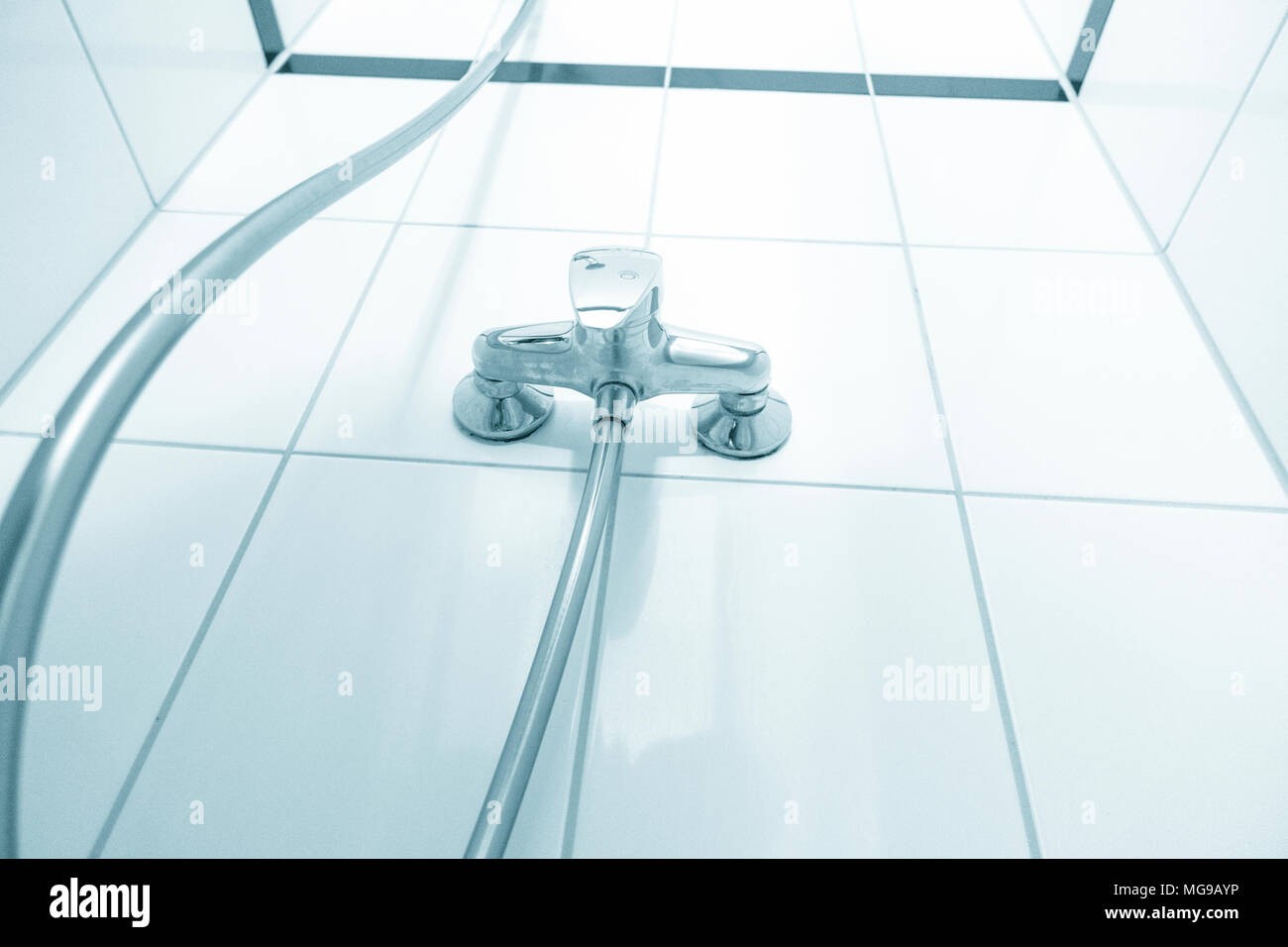 Shower mixer tap Stock Photo Alamy