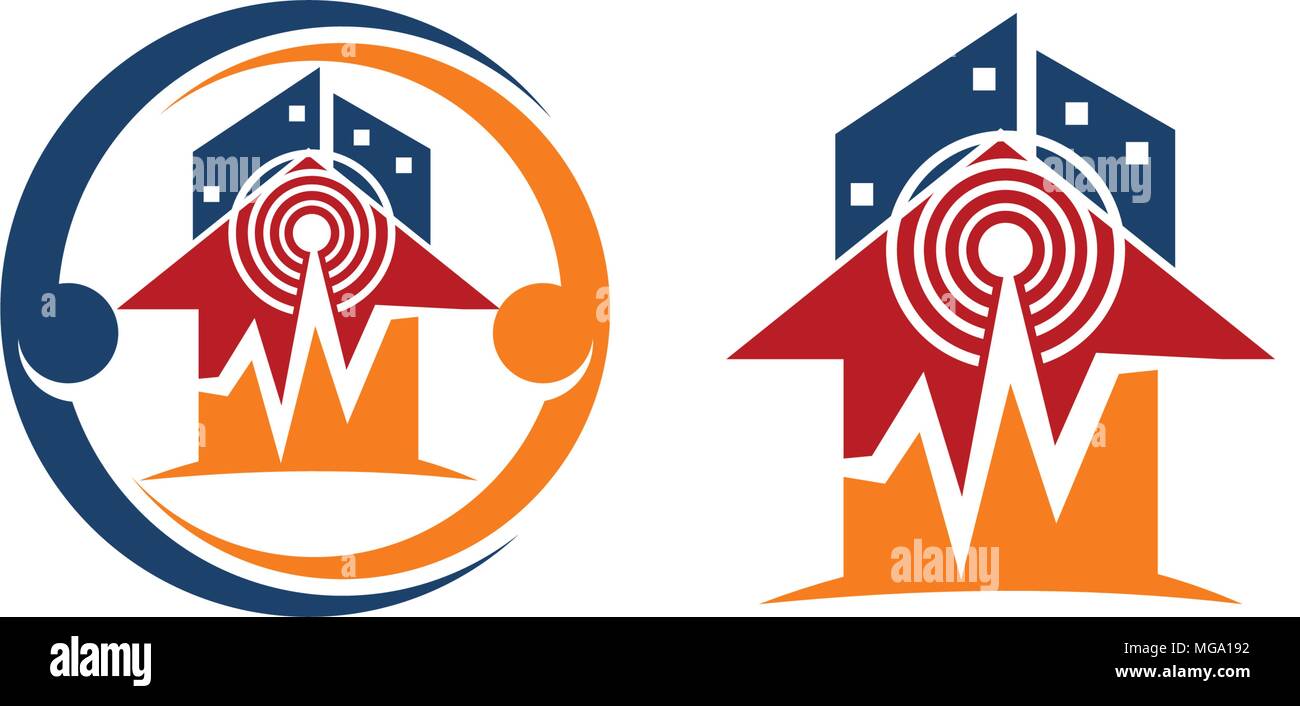 Home Alert Template Set Stock Vector Image & Art Alamy