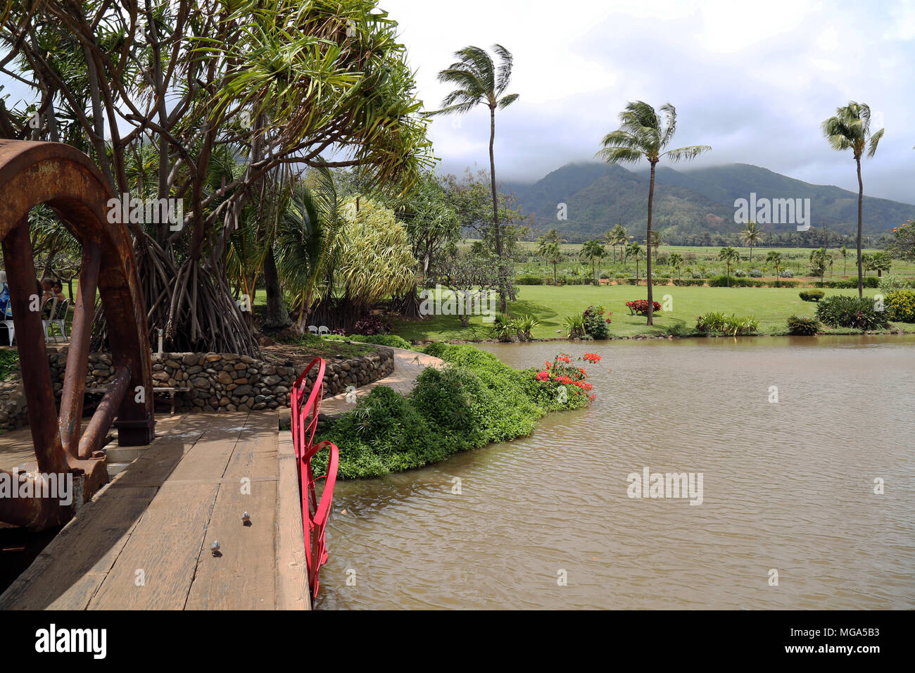 Maui Tropical Plantation, Maui Stock Photo Alamy