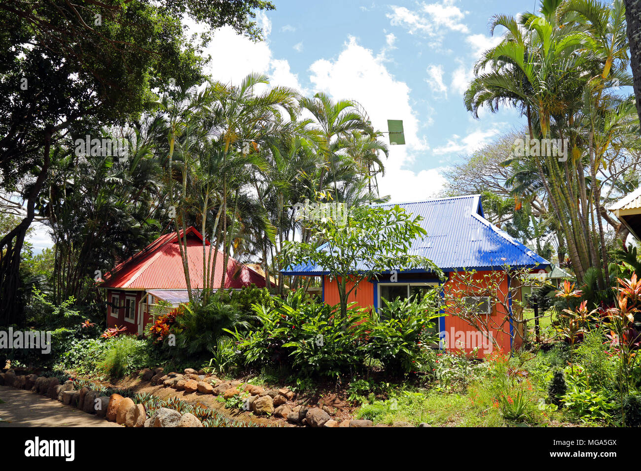 Maui Tropical Plantation, Maui Stock Photo Alamy
