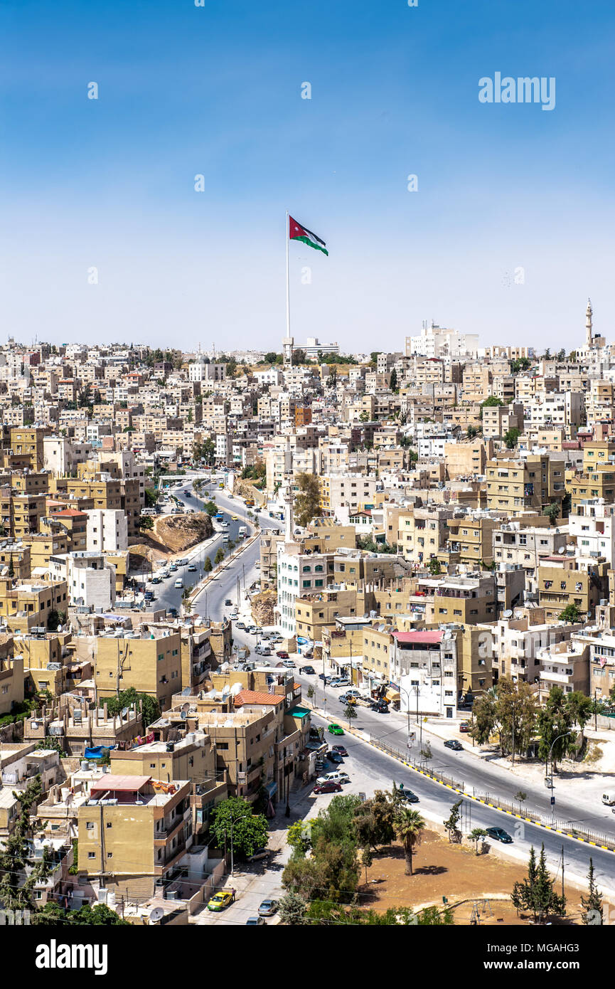 capital of Jordan Stock Photo 