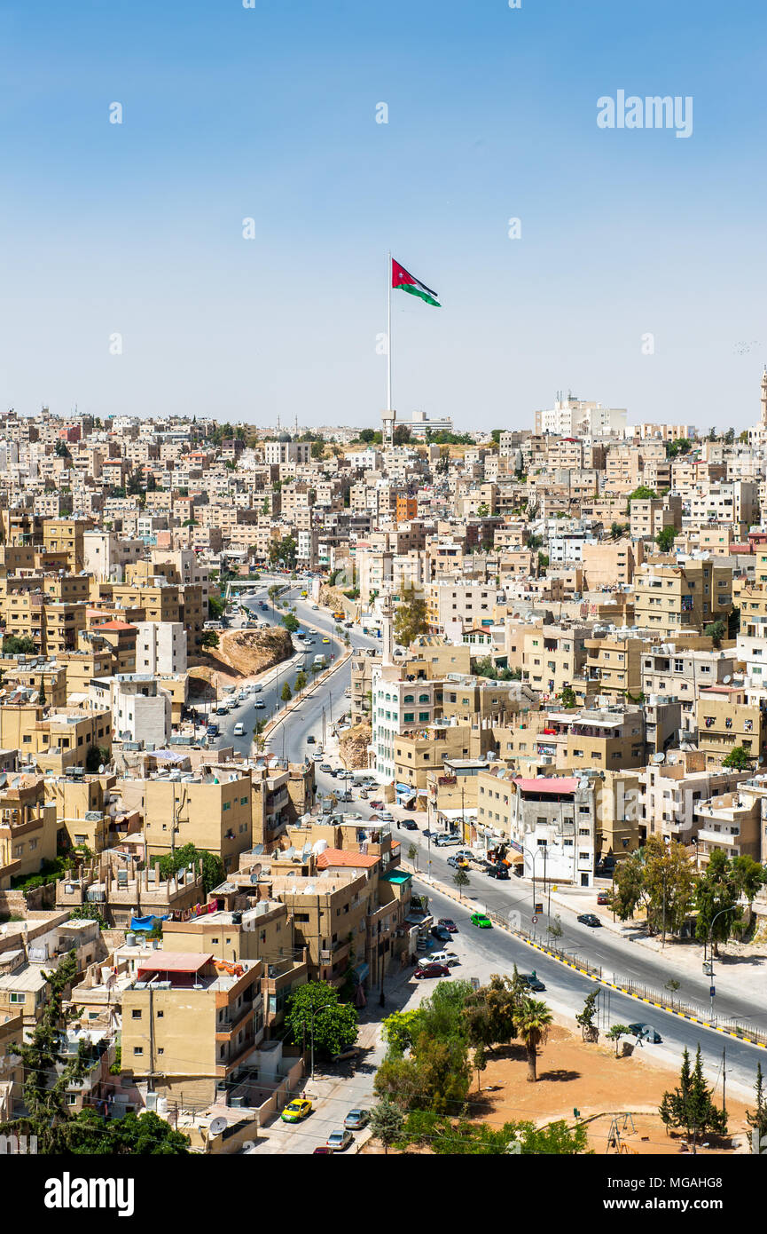 City of Amman, the capital Jordan Stock Photo Alamy