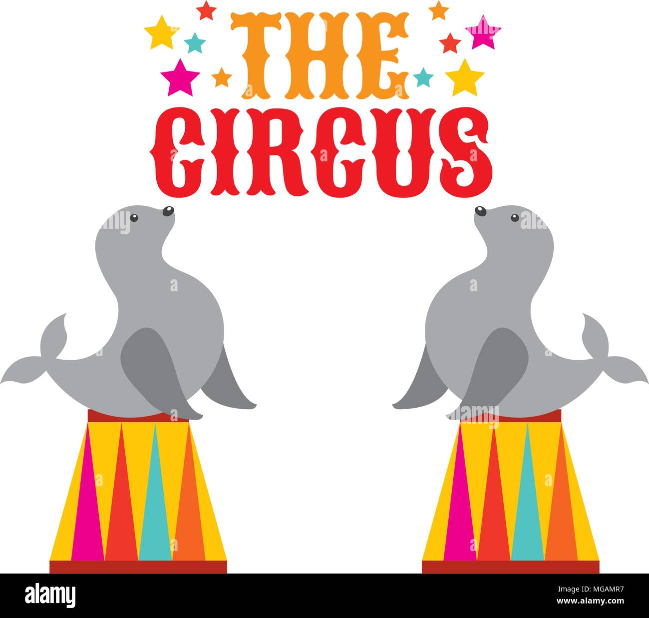 circus show design, vector illustration eps10 graphic Stock Vector ...