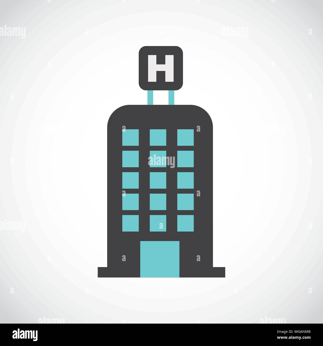 hotel service design, vector illustration eps10 graphic Stock Vector