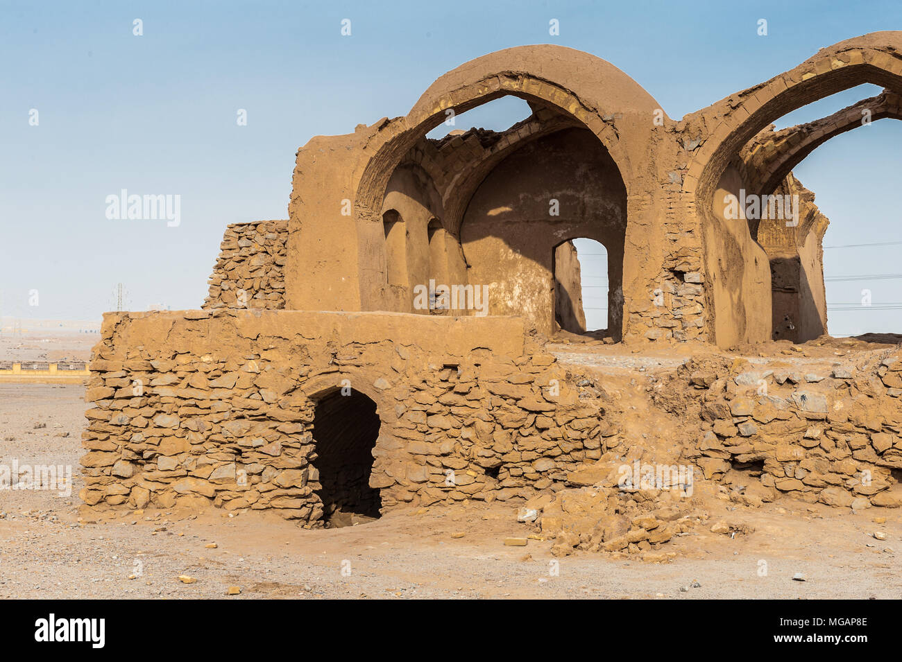 Rests of the Zoroastrian civilization, Yazd, Iran Stock Photo - Alamy