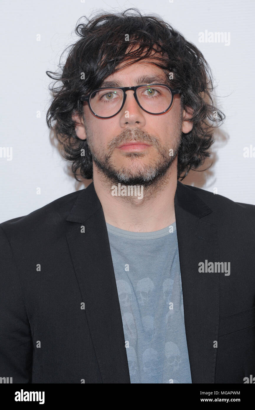 New York, NY - April 21, 2018: Klemens Hufnagl attends premiere of The Dark during Tribeca Film Festivalat at Cinepolis Chelsea Stock Photo
