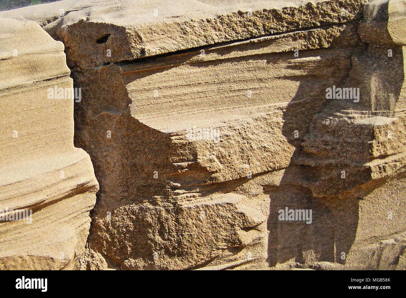 Beach sand closeup Stock Photo