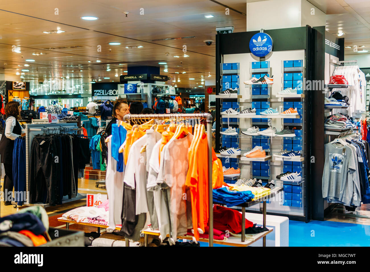 Sports clothing outlet hi-res stock photography and images - Alamy