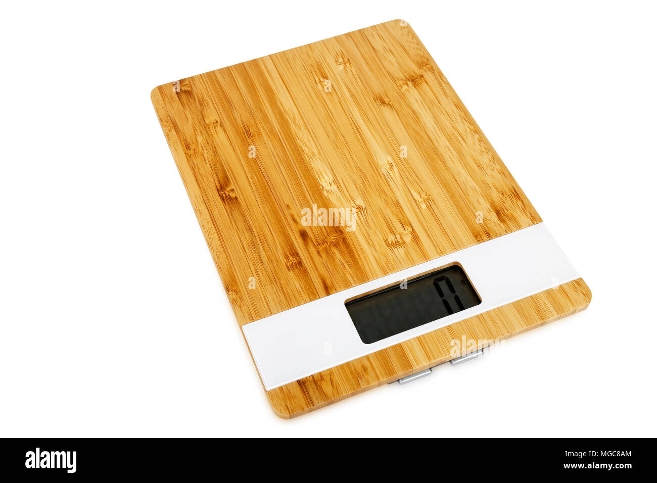 digital kitchen scale isolated on white background Stock Photo