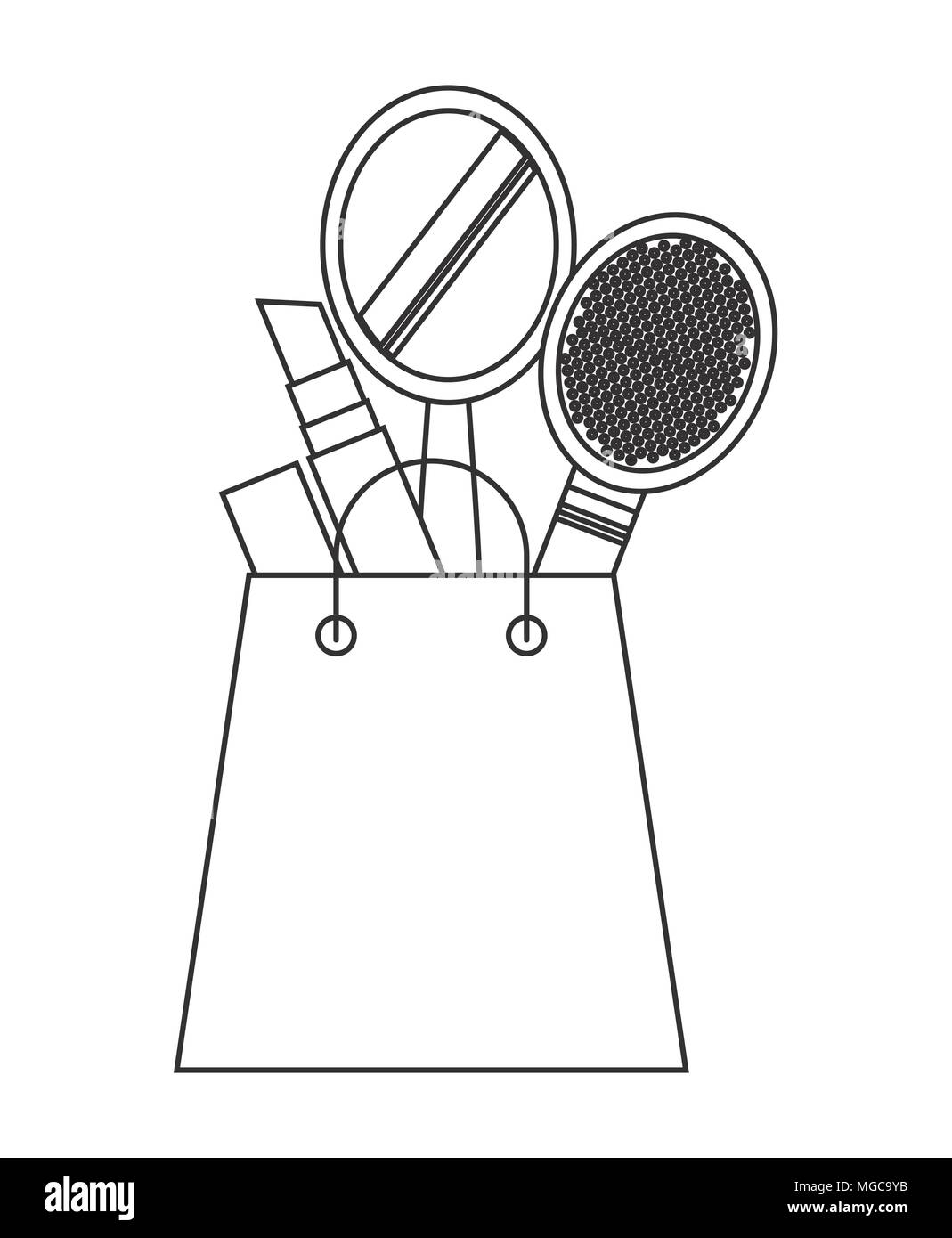 shopping icon design, vector illustration eps10 graphic Stock Vector