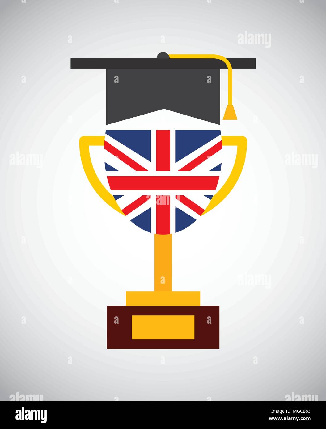 learn english design, vector illustration eps10 graphic Stock Vector