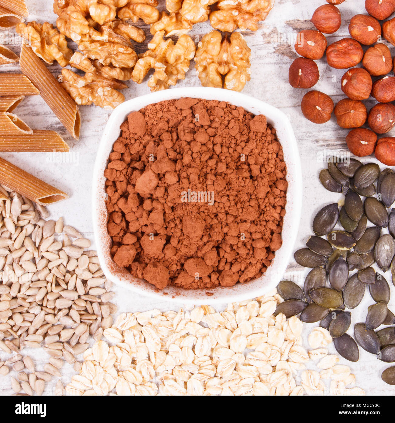 Products or ingredients containing copper and dietary fiber, natural