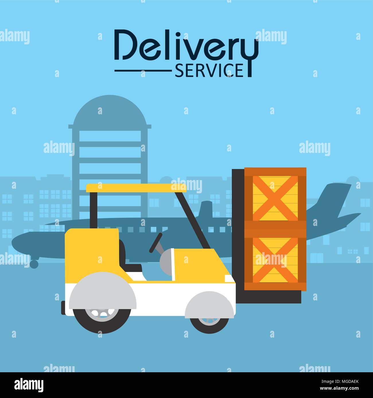 Delivery service concept Stock Vector Image & Art - Alamy