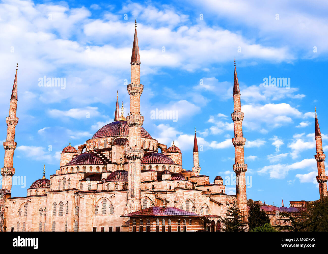 Blue mosque Istanbul, Turkey Stock Photo - Alamy