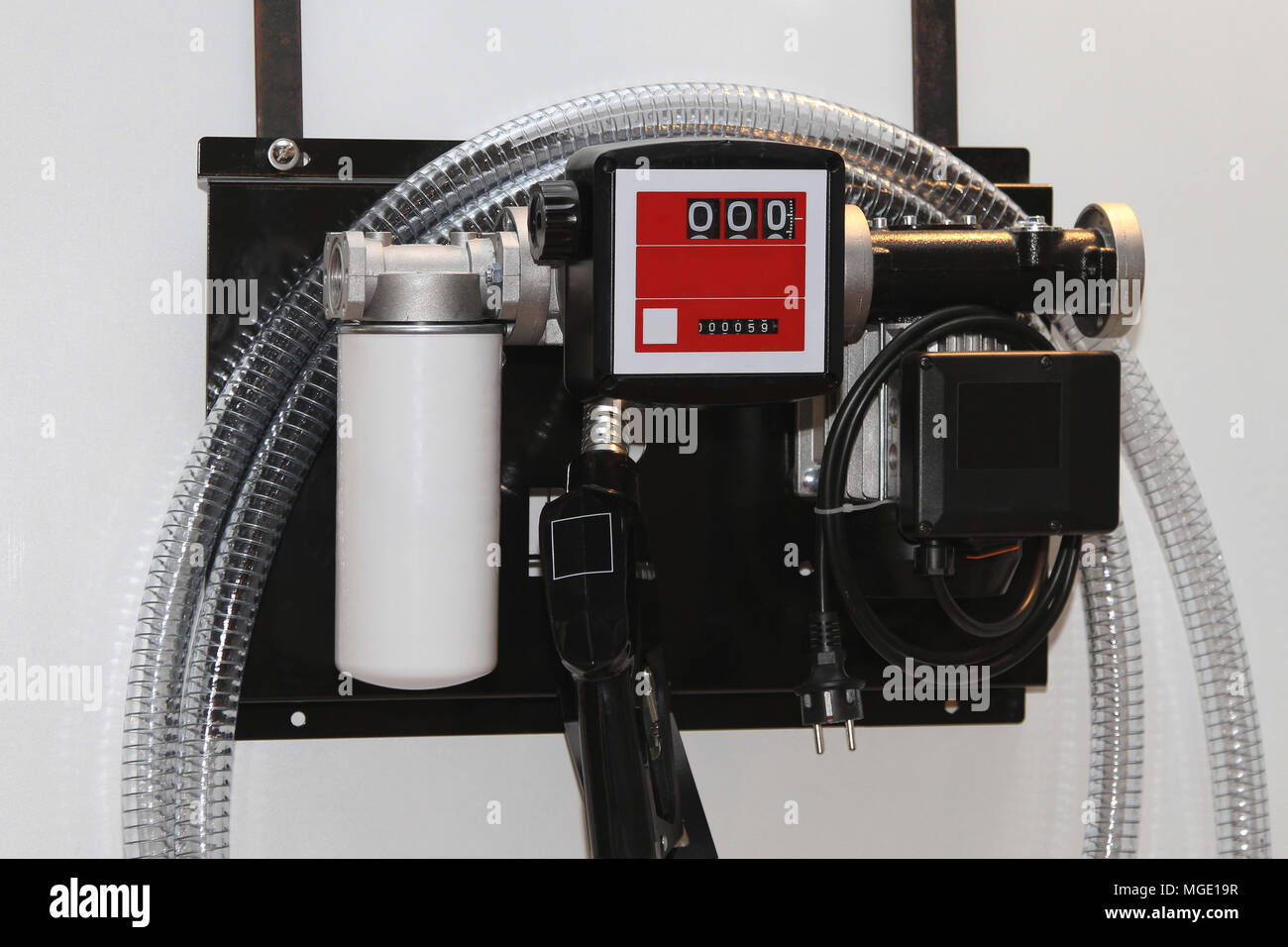 Electric Flow Meter Fuel & Diesel Pump
