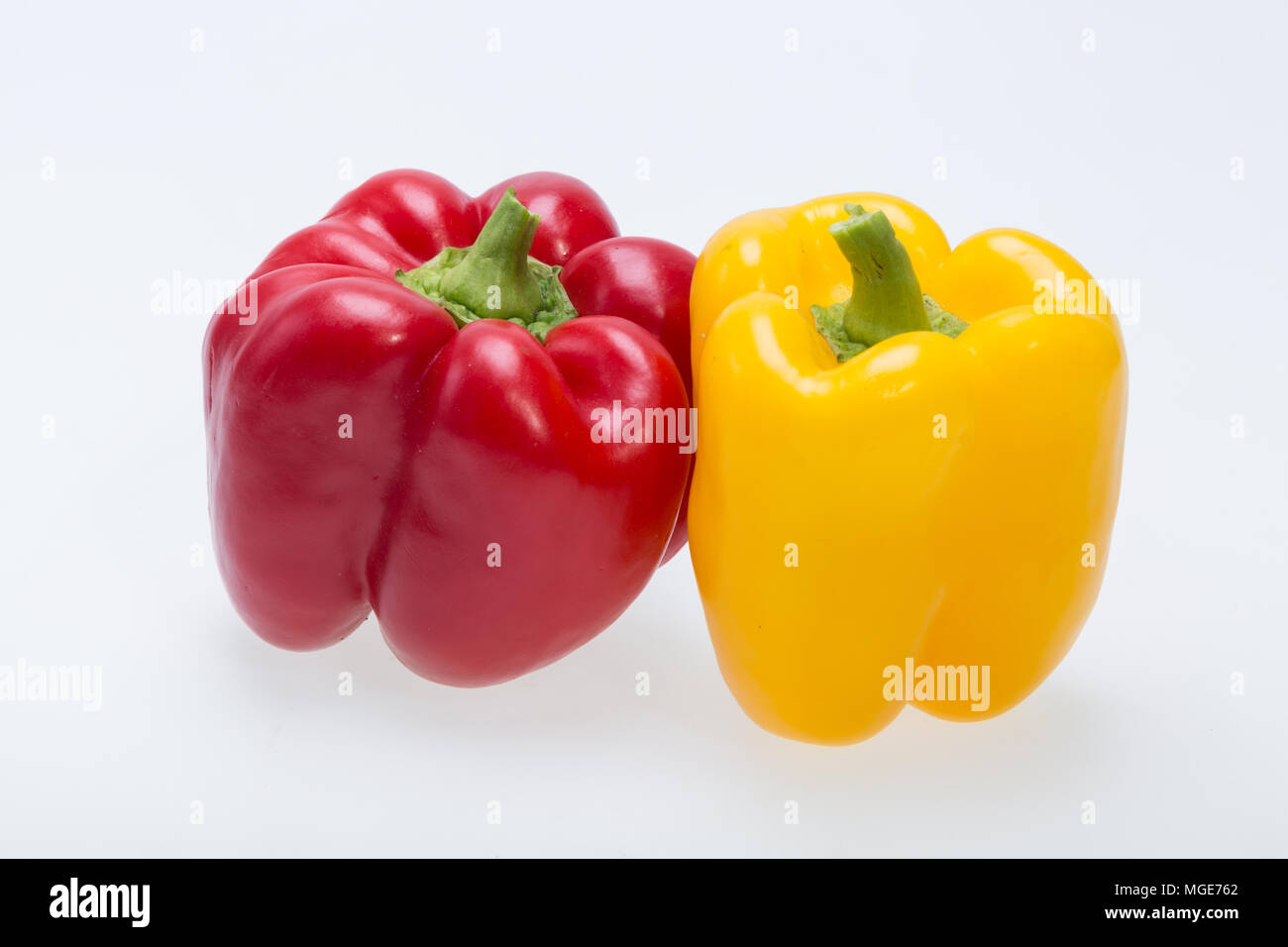 sweet pepper isolated on white background Stock Photo - Alamy