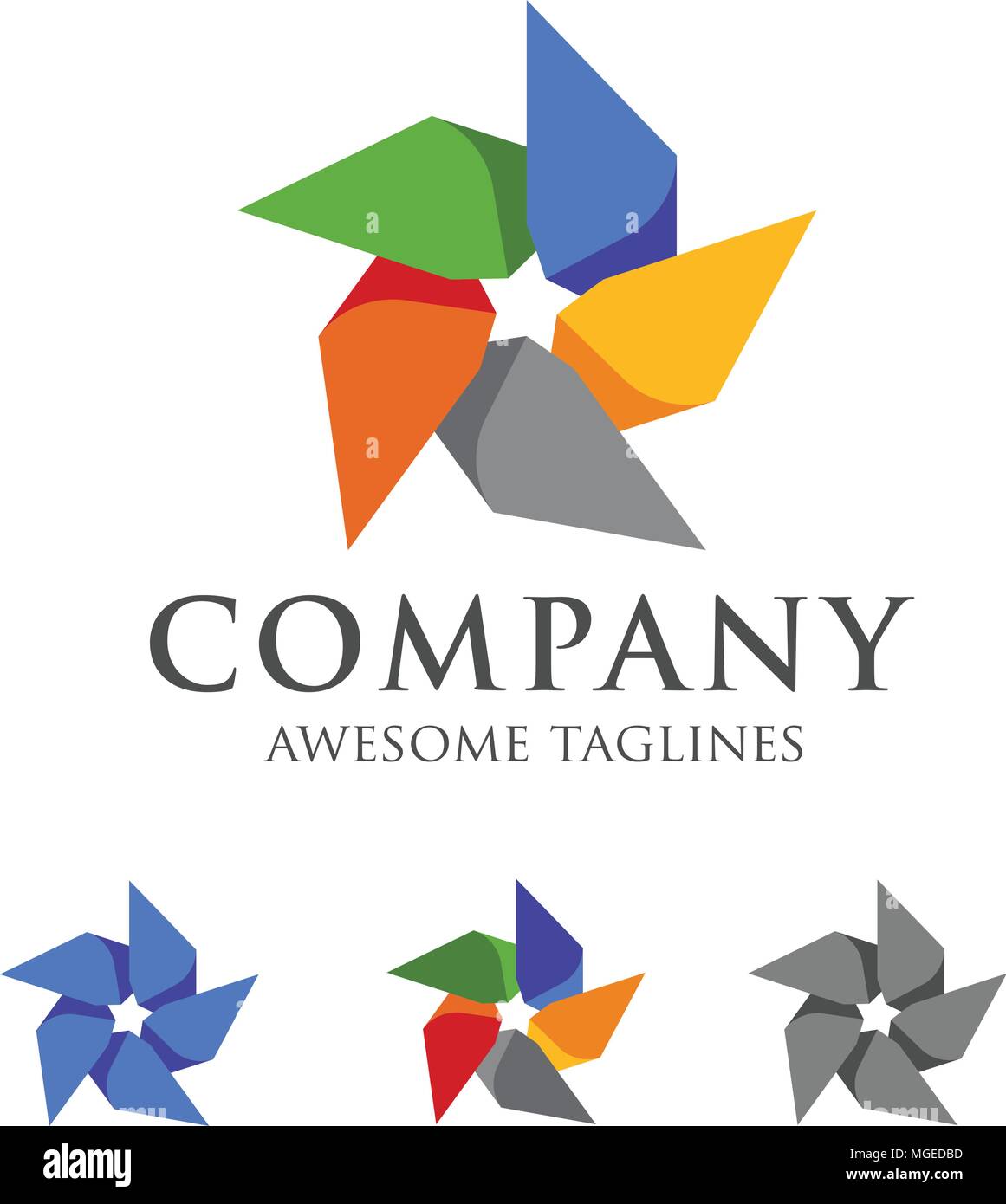 creative simple design windmill, Whirligig icon vector, pinwheel Flat icon  isolated Stock Vector Image & Art - Alamy