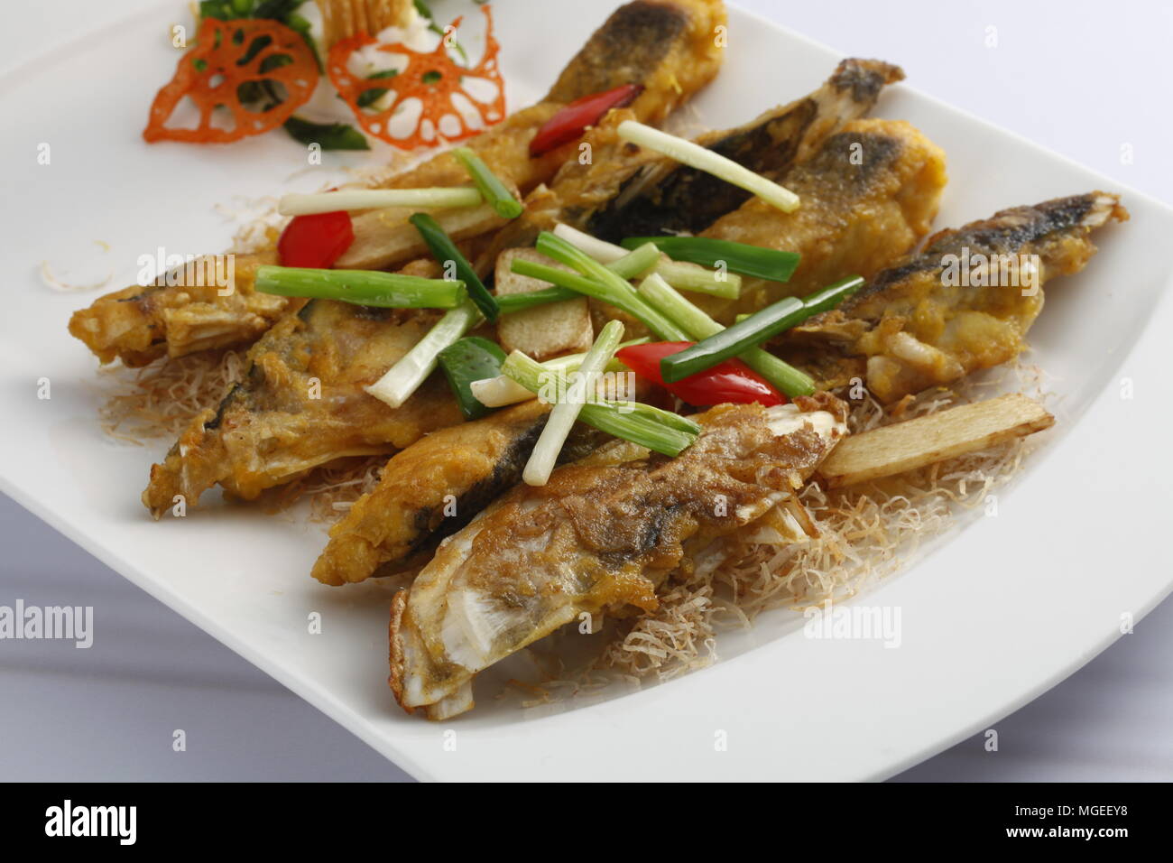 fried fish fillet Stock Photo - Alamy