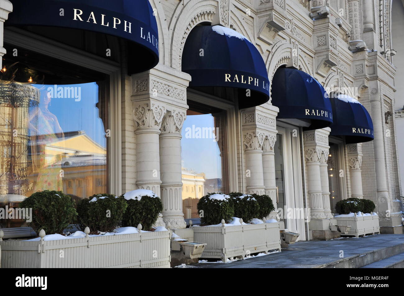 MOSCOW, RUSSIA - FEBRUARY 13: Ralph Lauren flagship store, Moscow on  February 13, 2018 Stock Photo - Alamy