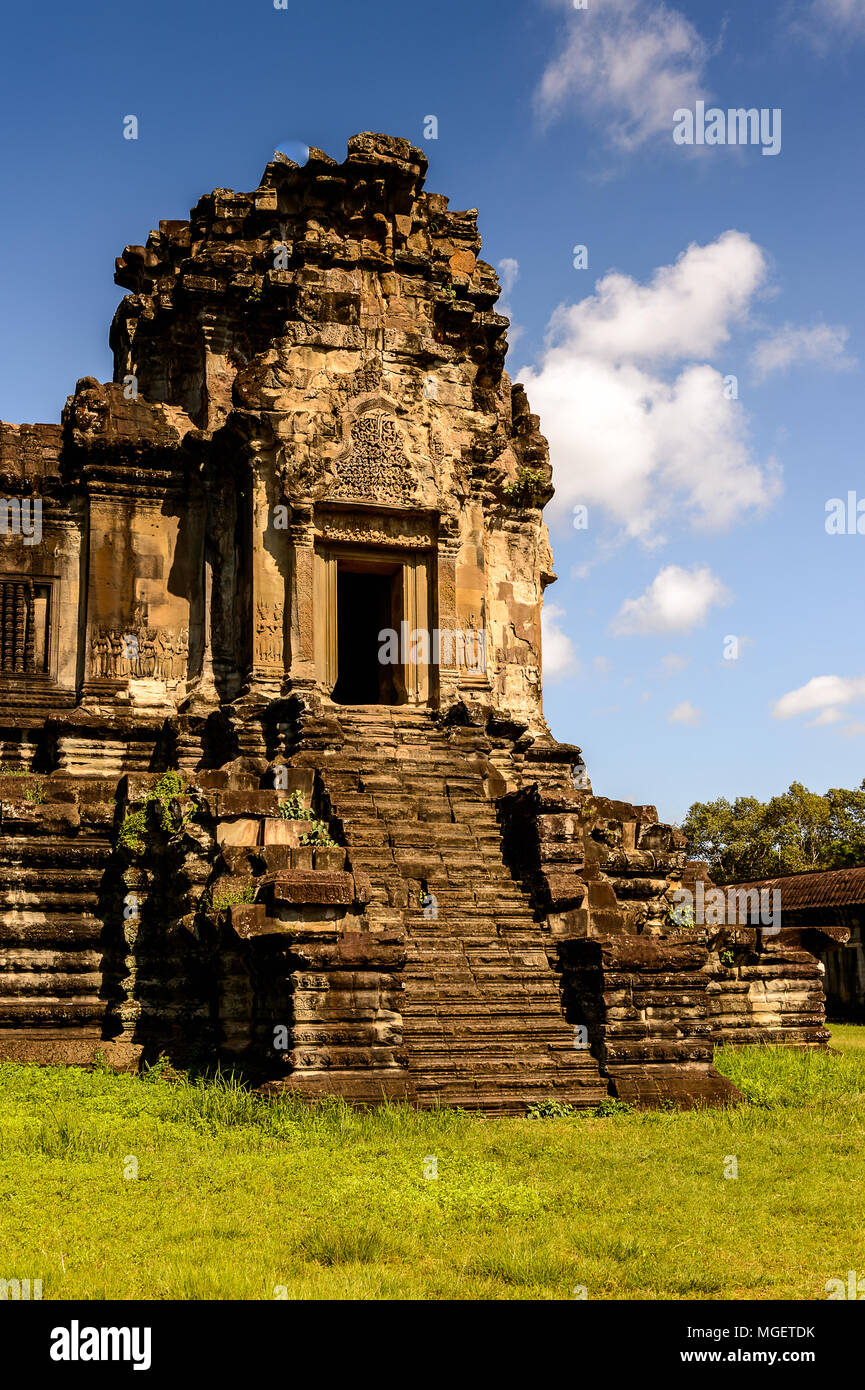 Angkor Wat, Cambodia, the largest religious monument in the world