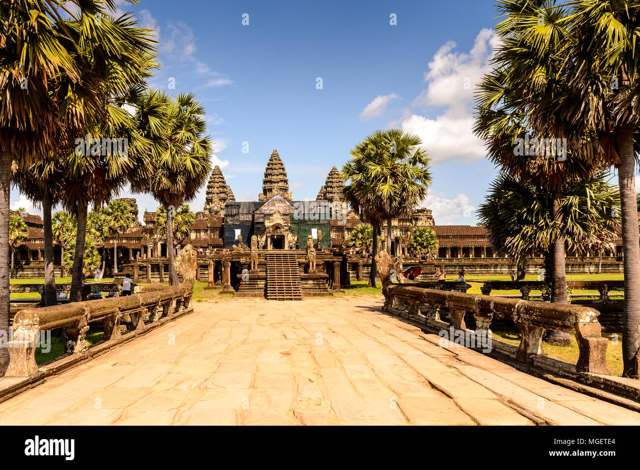 Angkor Wat, Cambodia, the largest religious monument in the world