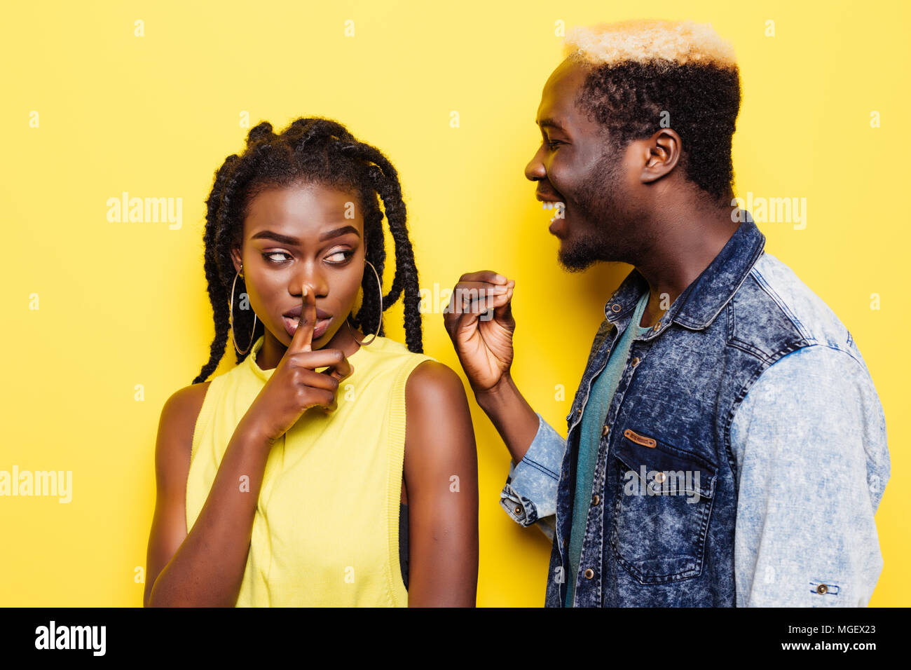 Stop Lying To Me Angry Beautiful Afro American Girl Feeling Mad At Her Unfaithful Husband 