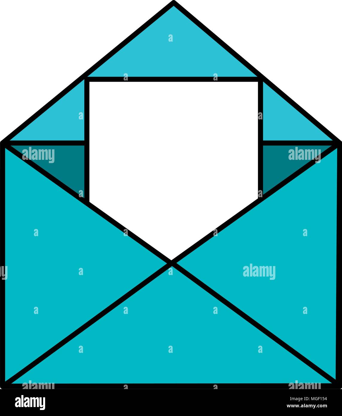 envelope mail isolated icon Stock Vector Image & Art - Alamy