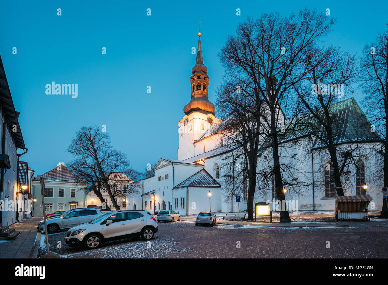 Church Clock Tallinn High Resolution Stock Photography and Images - Alamy