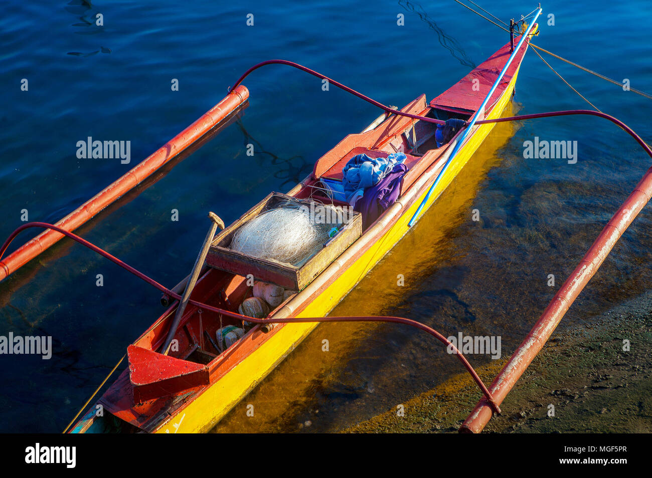 Man in pontoon boat hi-res stock photography and images - Alamy