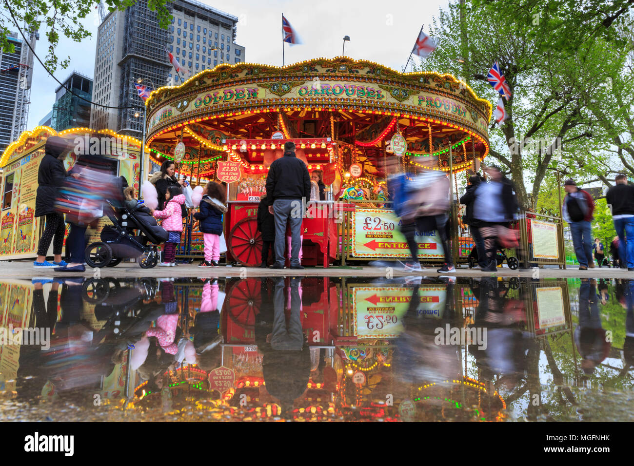 South Bank London 28th April 2018 Following A Rather Cold And